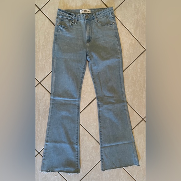 Just Black Light Blue Flare Jeans - Picture 1 of 10